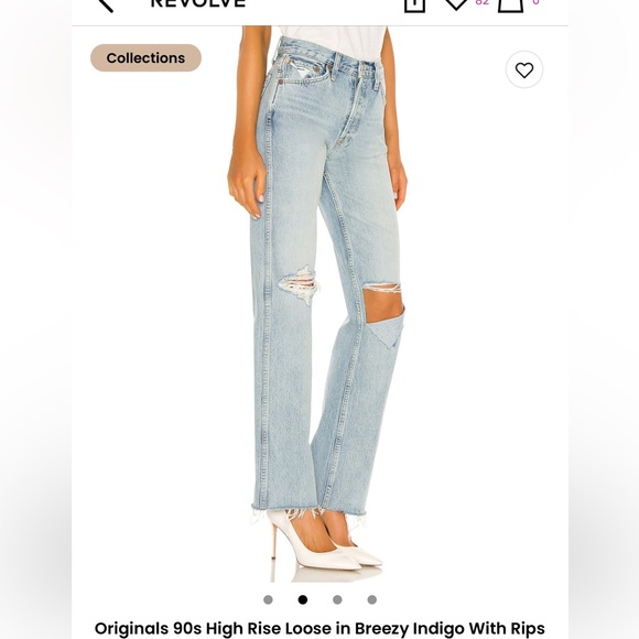 RE/DONE jeans size 26 - Picture 1 of 5